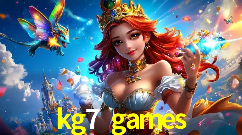 A princesa de um reino de fantasia mágico, com seu pequeno dragão, apresentando um mundo de prêmios encantados nos jogos de caça-níqueis do cassino kg7 games.